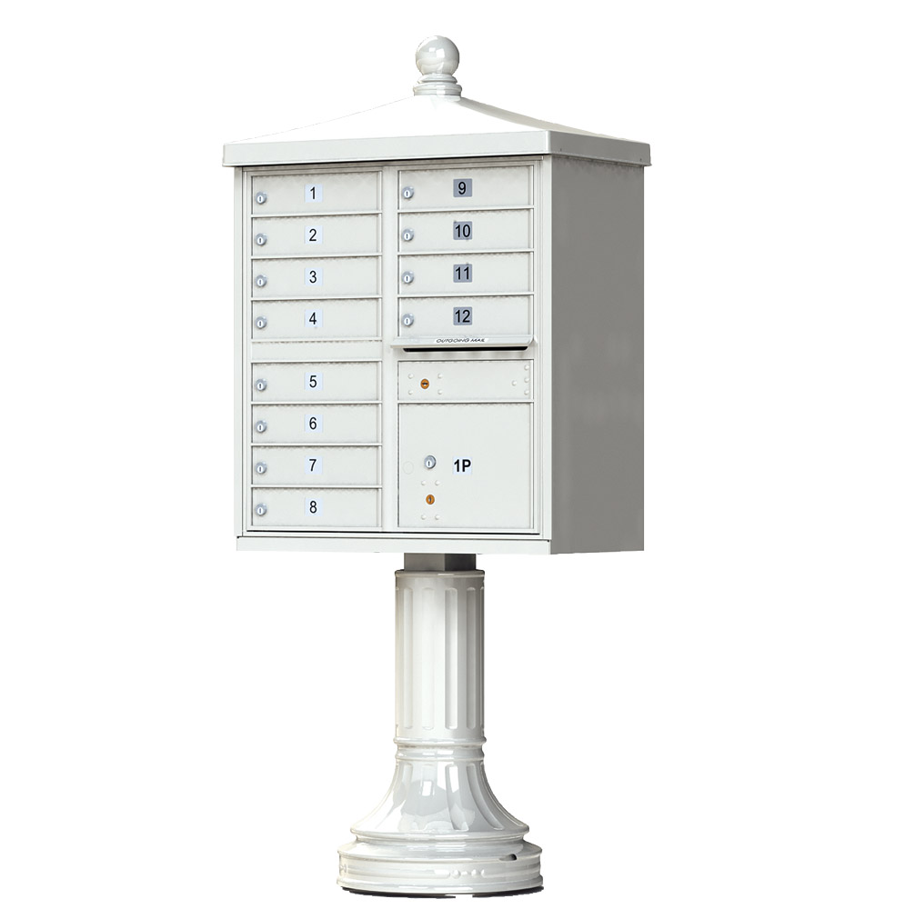 12 Tenant Mailboxes
