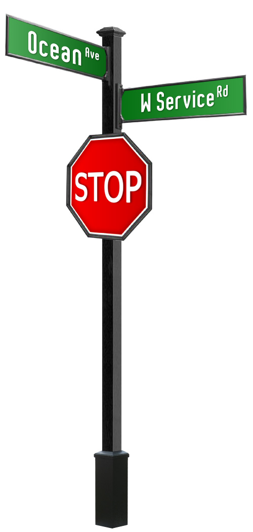 4" Square Smooth Pole