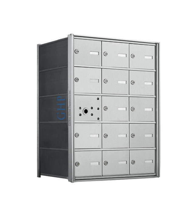 15 A Doors, 29-3/4"H 4B+ USPS Horizontal Mailbox