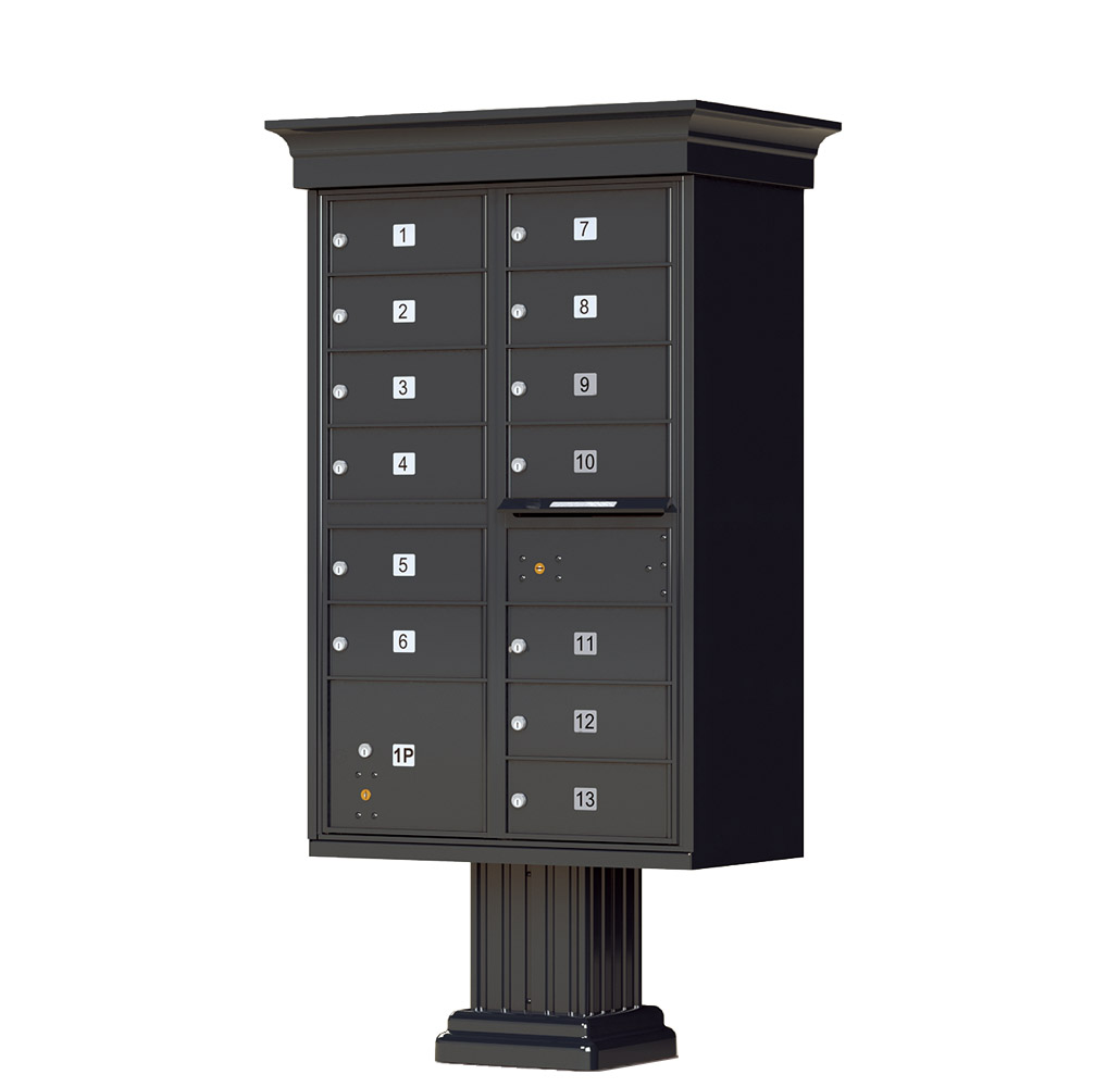 Crown Cap and Pillar Pedestal accessories - 13 compartment