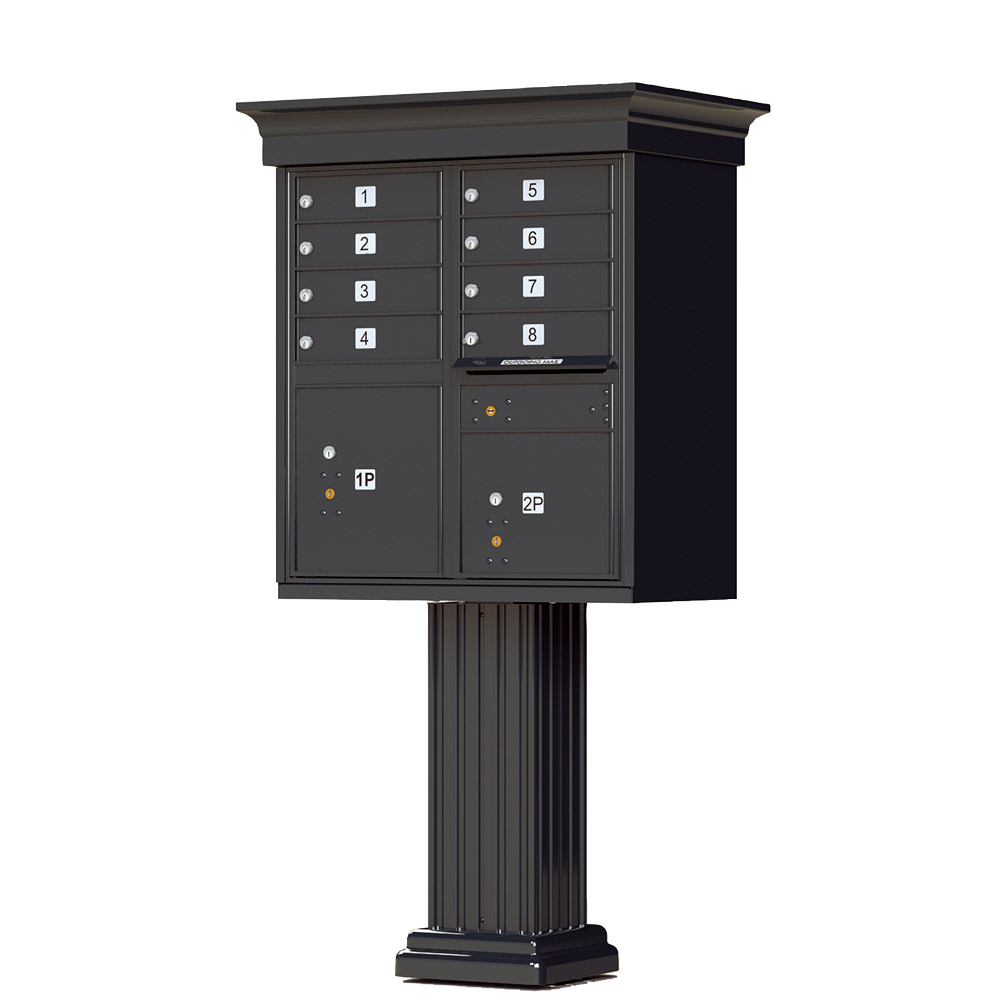 Crown Cap and Pillar Pedestal accessories - 8 compartment