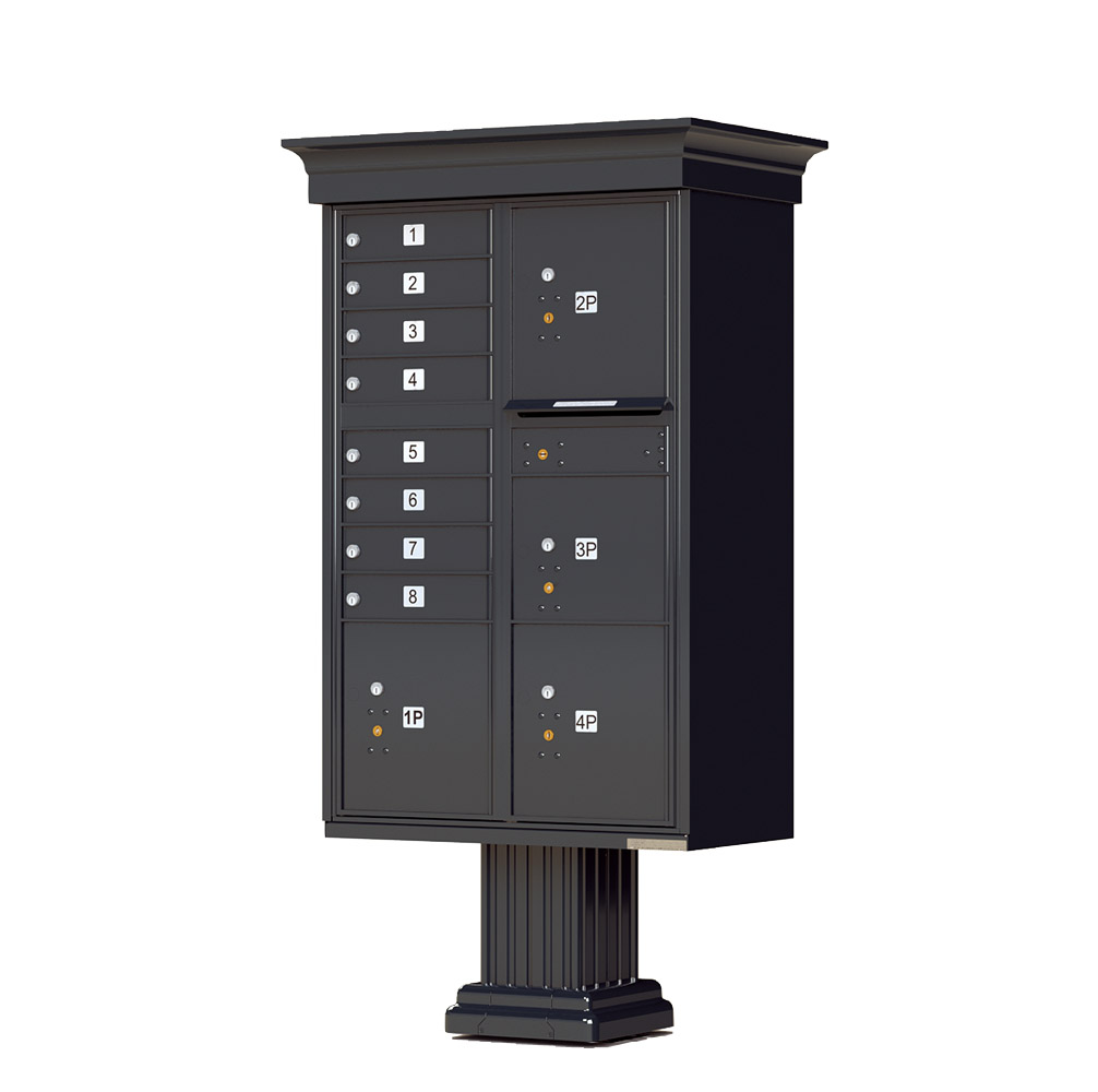 Crown Cap and Pillar Pedestal accessories - 8 compartment