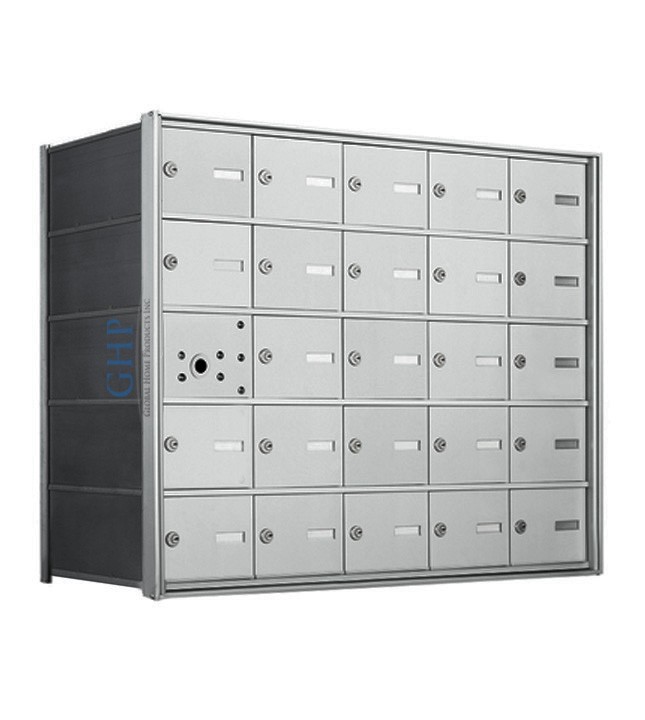 25 A Doors, 29-3/4"H 4B+ USPS Horizontal Mailbox