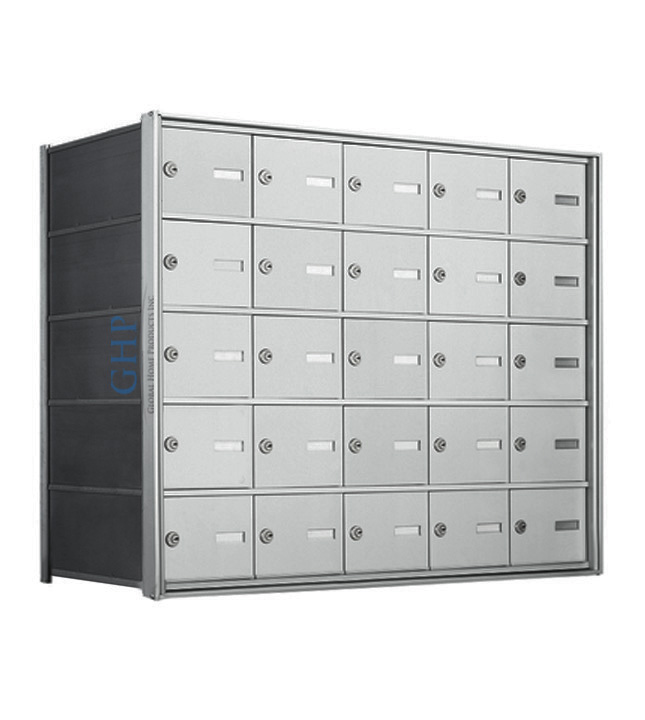 25 A Doors, 31-3/4"H 4B+ USPS Horizontal Mailbox