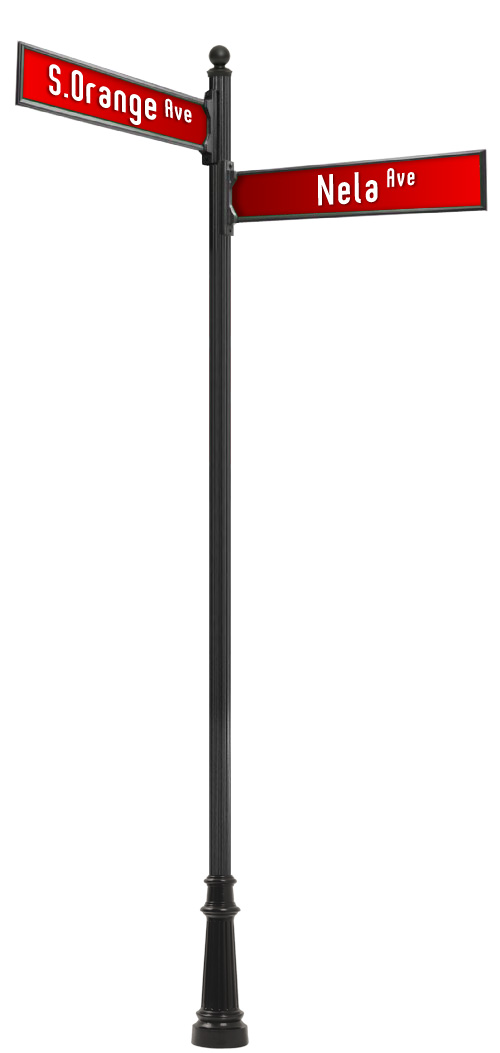 3" Round Fluted Pole