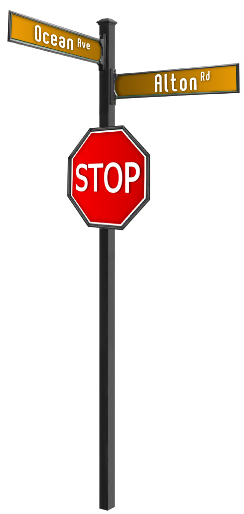 3" Square Smooth Pole