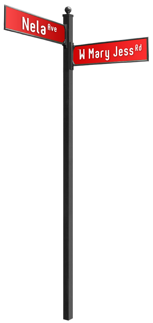 3" Square Smooth Pole