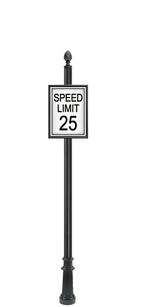 3" Round Smooth Pole