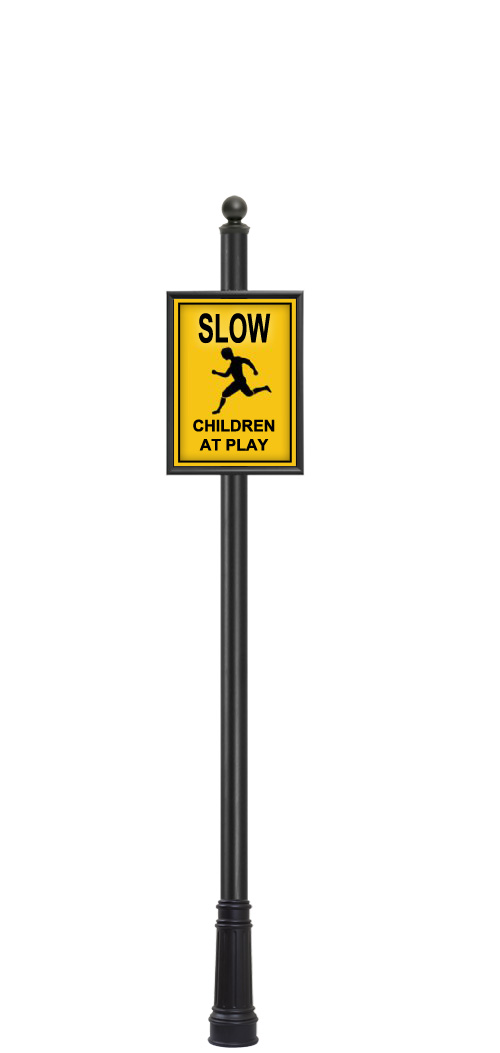 3" Round Smooth Pole