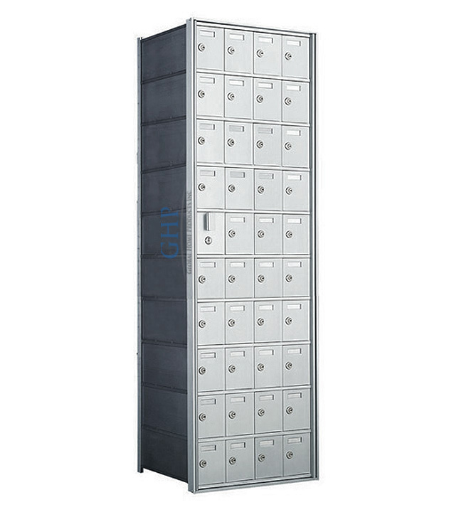 40 A Doors, 55"H Private Horizontal Mailbox