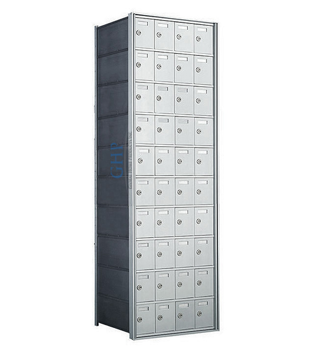 40 A Doors, 44-1/8"H Private Horizontal Mailbox