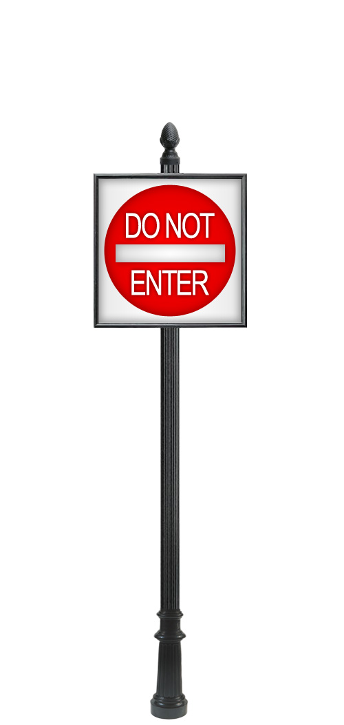 4" Round Fluted Pole