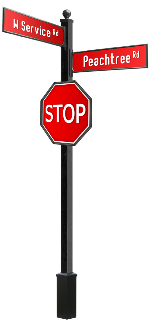 4" Square Smooth Pole