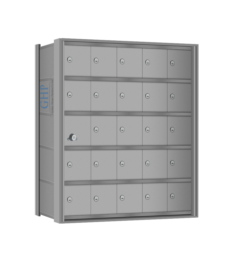 25 Doors - 5 High Mini-Storage Lockers