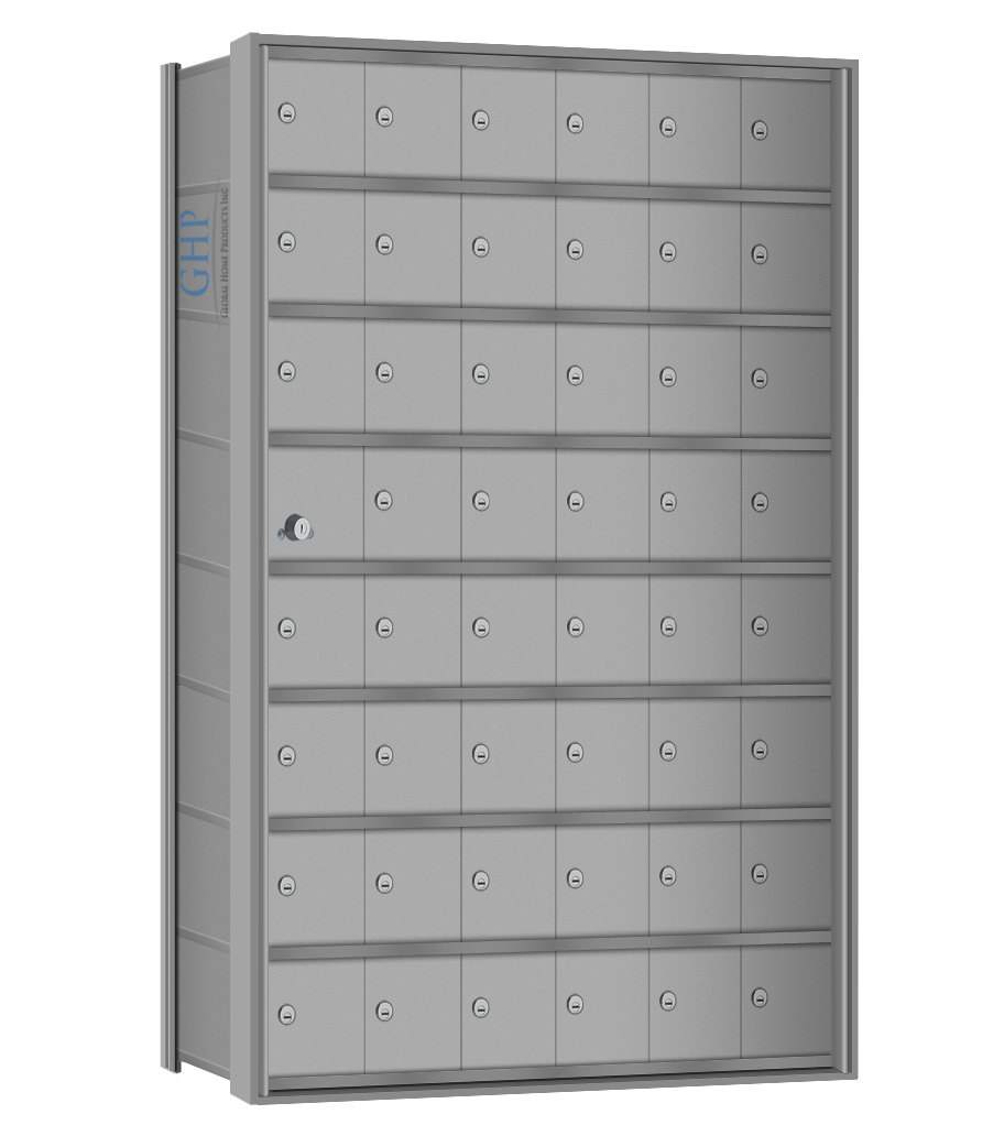 48 Doors - 8 High Mini-Storage Lockers